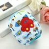 Cartoon Embroidery Pattern Baby Dustproof and Anti-fouling Winter Fleece Cuffs Protective Sleeves(Blue Car)