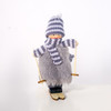 2 PCS Christmas Wool Plush Ski Girl Doll Ornament(Grey )