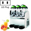 BS-3N Three Cylinder Juice Drink Machine Cold Drink Smoothie Blender Machine Self Service Mixing Slush Machine(US Plug)