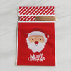 100 PCS Christmas Gift Bag Candy Biscuit Drawstring Bundle Christmas Cookie Bag