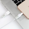 2 PCS Anti-break USB Charge Cable Winder Protective Case Protection Sleeve(White)