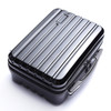 Storage Bag Suitcase Hard Shell Protective Case Shockproof Carrying Box for Hyperice Hypervolt (Black)