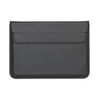 Universal Envelope Style PU Leather Case with Holder for Ultrathin Notebook Tablet PC 13.3 inch, Size: 35x25x1.5cm(Black)