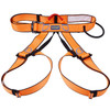 Climbing Harness Safe Seat Belt for Rock High Level Caving Climbing Adjustable Rappelling Equipment Half Body Guard Protect(Orange)