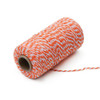 Two-color Cotton Thread Handmade DIY Drawstring Gift Box Packing Rope 2mm Thick (100m / Roll)(05)