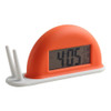 Snail LED Creative Digital Touch Sensing Electronic Alarm Clock(Red)