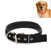 Foam Cotton  Polyester Pet Collars Pet Neck Strap Dog Neckband Cats Dogs Collars, 3.5cm x 57cm (Black)