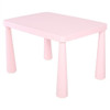 Plastic Double Thickening Rectangular Table Writing Desk Painting Game Toys Children Kindergarten Table, Size:Ordinary(Pink)