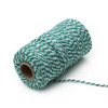 Two-color Cotton Thread Handmade DIY Drawstring Gift Box Packing Rope 2mm Thick (100m / Roll)(21)