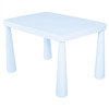 Plastic Double Thickening Rectangular Table Writing Desk Painting Game Toys Children Kindergarten Table, Size:Upgraded-Lift Type(Sky Blue)