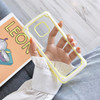 For Huawei Mate 20 Pro Candy-Colored TPU Transparent Shockproof Case(Yellow)