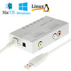 Mine Vcap 2900 USB Video Capture Box, Plug and Play, Compatible with Android / Mac OS / Linux / Windows Operate System(Silver)