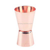 Stainless Steel Cocktail Double Head Measuring Cup, Capacity: 15ml / 30ml (Rose Gold)