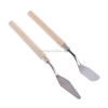 2Pcs Stainless Steel Palette Knife Spatula Scraper for Mixing Art Oil Painting