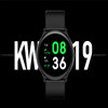 KW19 1.3 inch TFT Color Screen Smart Watch, Support Call Reminder /Heart Rate Monitoring/Blood Pressure Monitoring/Sleep Monitoring/Blood Oxygen Monitoring(Bluish)