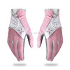 PGM One Pair Golf Non-Slip PU Leather Gloves for Women (Color:Pink Size:21)