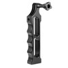 PULUZ Aluminum Alloy Hand Holder Grip for DJI Osmo Action, GoPro NEW HERO /HERO7 /6 /5 /5 Session /4 Session /4 /3+ /3 /2 /1, Xiaoyi and Other Action Cameras(Black)