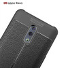 Litchi Texture TPU Shockproof Case for OPPO Reno(Navy Blue)