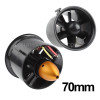 RC Plane Model 3000KV Brushless Motor 70mm Golden Ducted Fan OM355