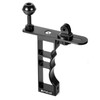 PULUZ CNC Aluminum Single Hand Diving Photography Bracket Handheld Holder, Compatible with DJI Osmo Action, GoPro NEW HERO /HERO7 /6 /5 /5 Session /4 Session /4 /3+ /3 /2 /1, Xiaoyi and Other Action Cameras, DSLR Cameras(Black)