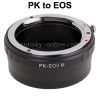 PK-EOS M Lens Mount Stepping Ring(Black)