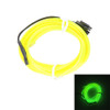 1M Cold Light Flexible LED Strip Light For Car Decoration (Fluorescent Green Light)