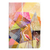 For iPad Mini 1 / 2 / 3 / 4 / 5 TPU Horizontal Flip Leather Case with Holder & Card Slot & Sleep / Wake-up Function(Flamingo)