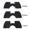 3 PCS Shock Absorption Shockproof Standing Handle Rubber Damper for Xiaomi Mijia M365 Electric Scooter(Black)