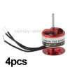 EMAX 4 x CF2822 2822 Outrunner Brushless Motor, 1300KV / 3mm / 3S, Airplane Aircraft