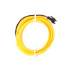 1M Cold Light Flexible LED Strip Light For Car Decoration(Yellow Light)