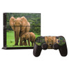 Elephant Pattern Decal Stickers for PS4 Game Console