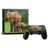 Elephant Pattern Decal Stickers for PS4 Game Console