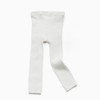 Children Vertical Cropped Pantyhose Combed Cotton Baby Socks, Size:M(White)