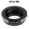 AI Lens to NX Lens Mount Stepping Ring(Black)