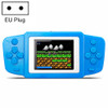 CoolBaby RS-33 268 in 1 Classic Games Handheld Game Console with 2.5 inch Color Screen, EU Plug(Blue)