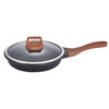 Yetele Maifan Stone Non-Fume Non-Stick Frying Pan Suitable for Induction Cooker Gas Range(26cm Saucepan)