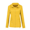Raincoat Waterproof Clothing Foreign Trade Hooded Windbreaker Jacket Raincoat, Size: S(Yellow)