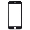 Front Screen Outer Glass Lens with Front LCD Screen Bezel Frame & OCA Optically Clear Adhesive for iPhone 7(Black)