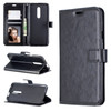 Crazy Horse Texture Horizontal Flip Leather Case for OnePlus 7 Pro, with Holder & Card Slots & Wallet & Photo Frame(Black)