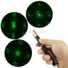 4mw 532nm Green Beam Laser Stage Pen, Star / Moon / Butterfly / Heart / Finger / Dot etc. 6 Patterns(Black)