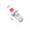 3 PCS Creative Wine Stopper Pumping Freshness Stopper Manually Pressing Wine Stopper(White)