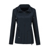 Raincoat Waterproof Clothing Foreign Trade Hooded Windbreaker Jacket Raincoat, Size: L(Navy )(Navy)