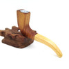 Creative Solid Wood Pipe Vintage Handmade Tobacco Pipe