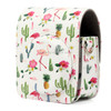 Flamingo Cactus Pattern PU Leather Protective Camera Case Bag For FUJIFILM Instax Mini90 Camera