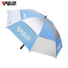 PGM Golf Fiberglass Straight Anti-typhoon Umbrella(Color:Blue Size:Manual)