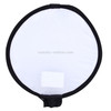 30cm Universal Round Style Flash Folding Soft Box, Without Flash Light Holder(Black + White)