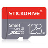 STICKDRIVE 128GB U3 Red and Grey TF(Micro SD) Memory Card