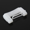 Universal Adjustable Car Seat Belt Buckle Plug Protective Cover Case(White)