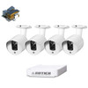 COTIER N4B3-Mini/L 4Ch 720P P2P ONVIF 1.0 Mega Pixel IP Camera NVR Kit, Support Night Vision / Motion Detection, IR Distance: 20m