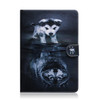 Wolf and Dog Pattern Horizontal Flip Leather Case for Huawei MediaPad M5 Lite 10.1, with Holder & Card Slot & Wallet